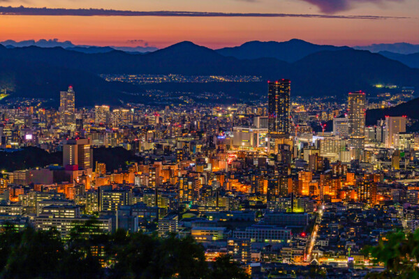 広島市の夜景